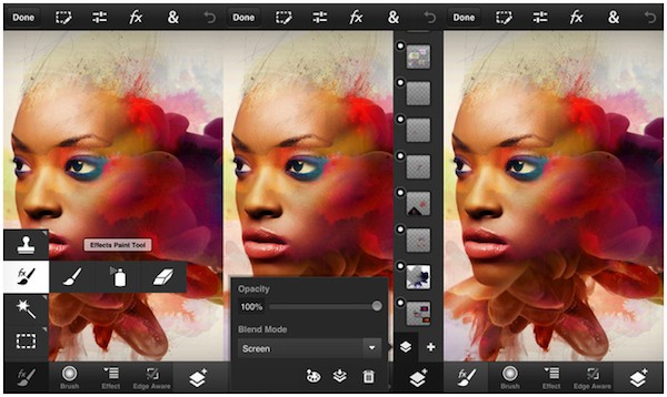 Adobe, Photoshop Touch, смартфон